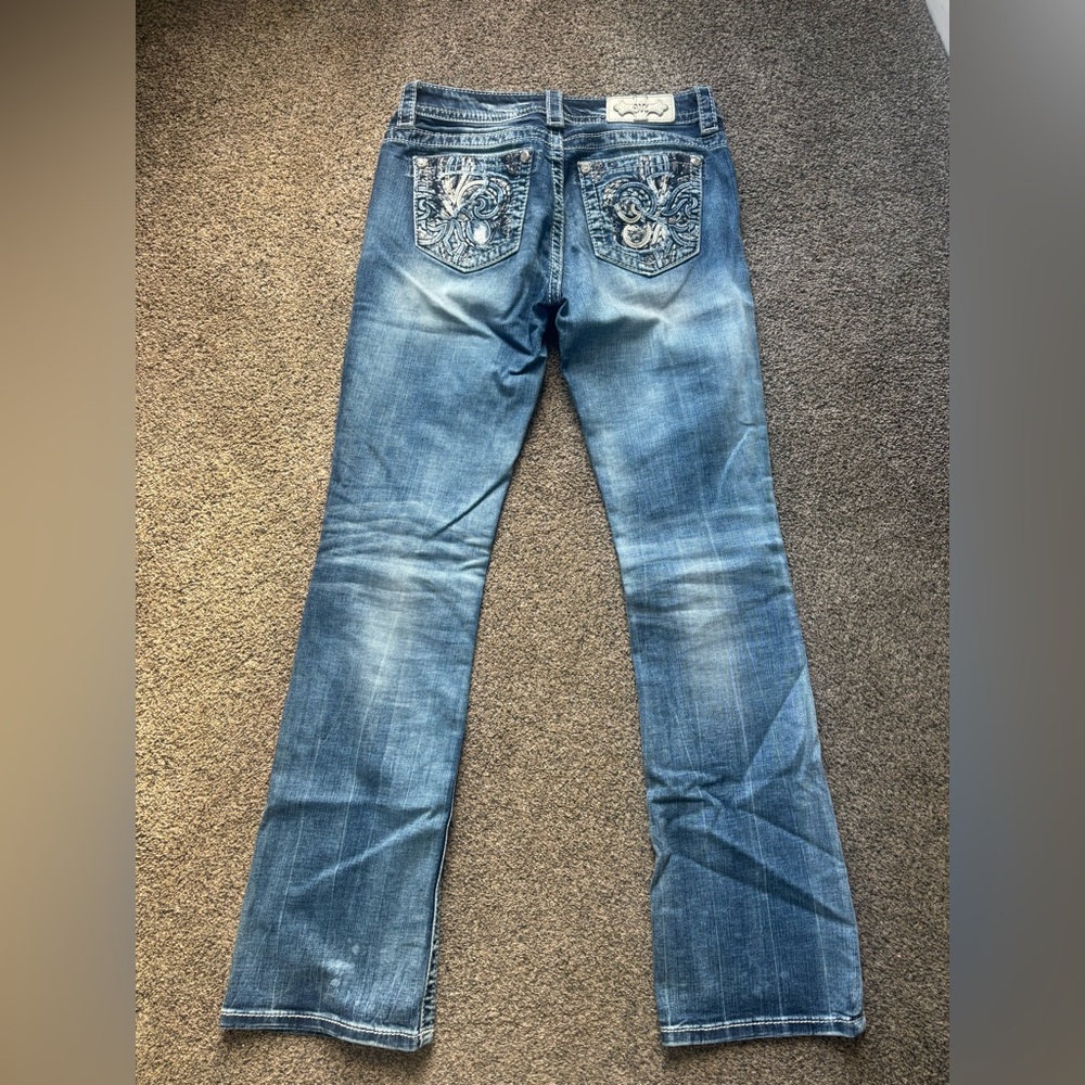 Miss Me Blue Boot Cut Jeans